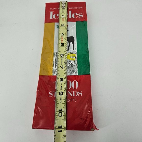 Vintage Tinsel Icicle Strands Santas Best 1000 Pieces Christmas Tree Decoration - Picture 10 of 12